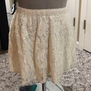 Abercrombie and Fitch lace skirt